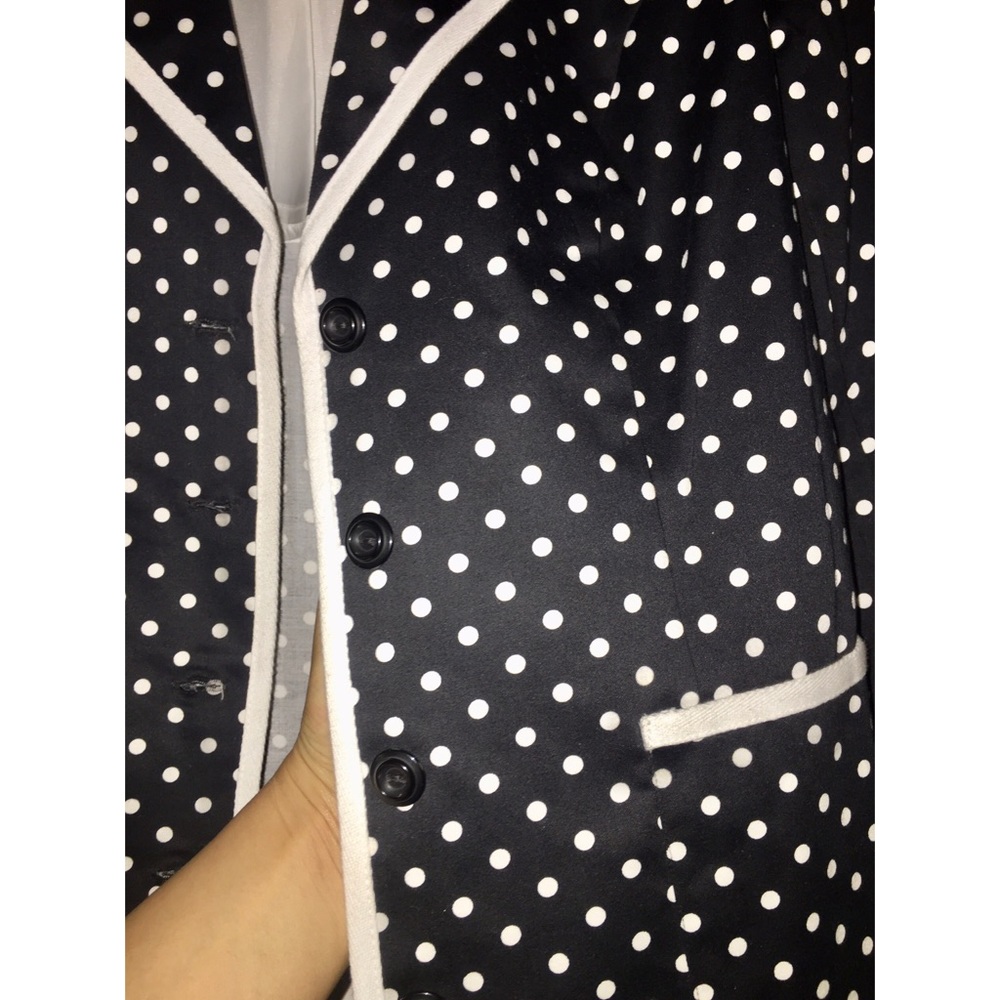 Sangria Polka Dot Blazer - Picture 3 of 9
